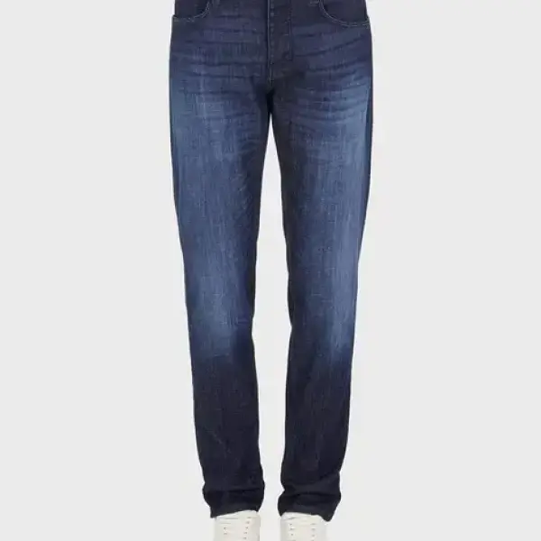 EMPORIO ARMANI-J75 Slim Fit Blended Jeans