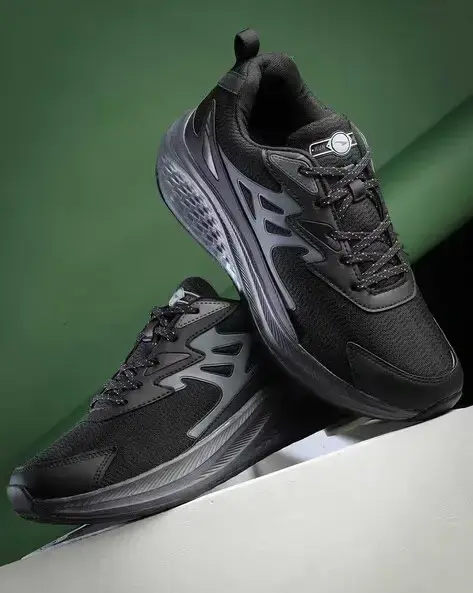 ASIAN-Men Low-Top Lace-Up Running Shoes