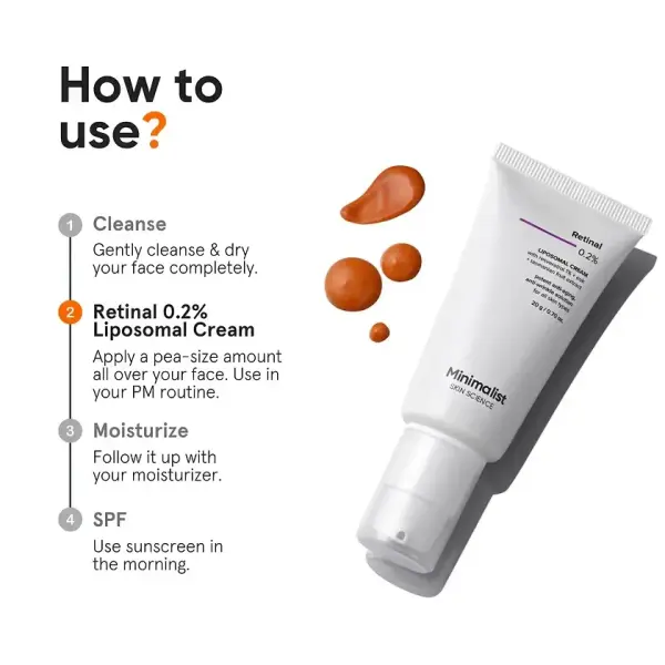 Minimalist- Retinal 0.2% Liposomal Cream