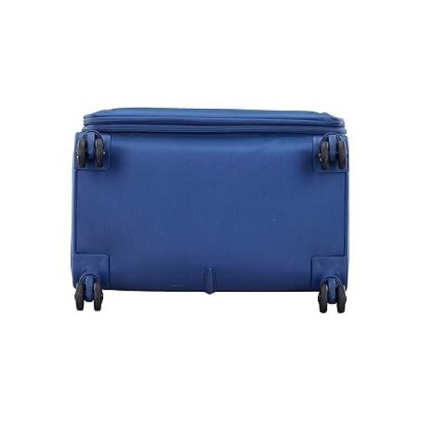 Skybags-Sigma Polyester Spinner 8W Soft Shell Trolley 59+71 Blue Soft Luggage- Luggage Set