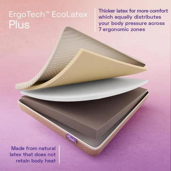 Wakefit-ErgoTech EcoLatex Plus Mattress