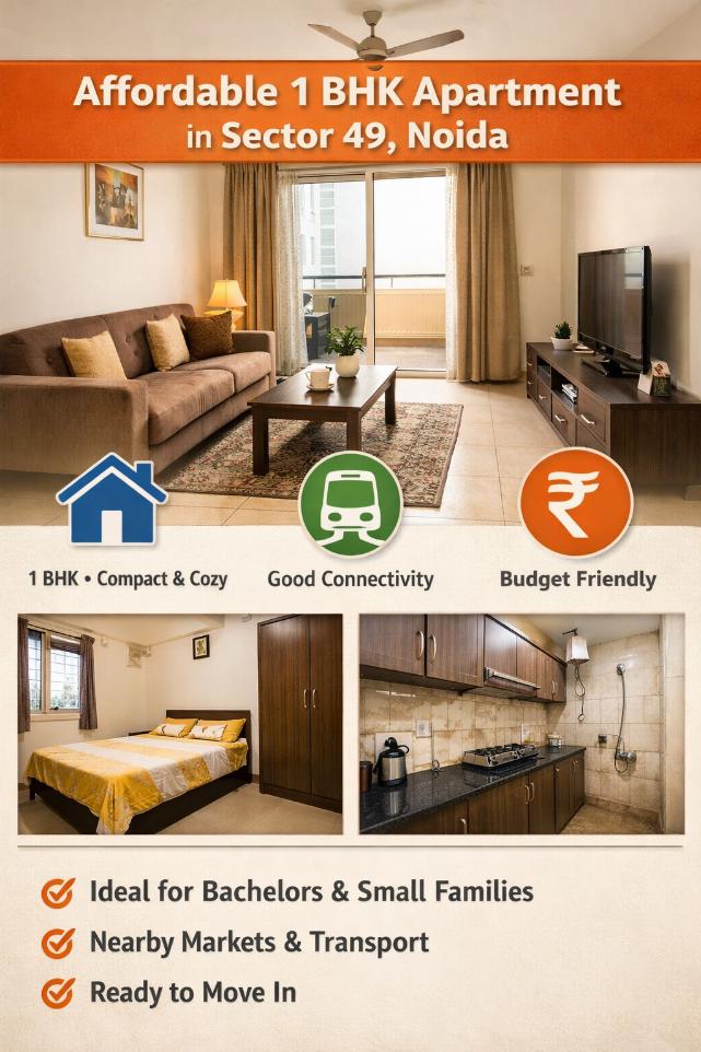 1 BHK Apartment for sale NOIDA