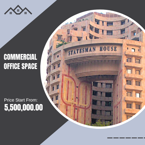 Premium 1000 Sq. Ft. Commercial Office Space at Statesman House, Barakhamba Road