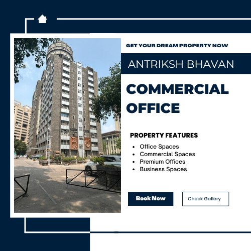 Antriksh Bhavan Commercial Office Space in Connaught Place