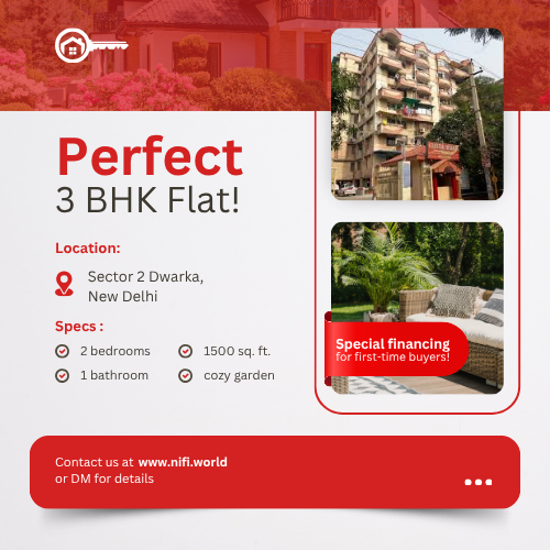 3 BHK Flat for Sale in Celestial Heights, Sector 2 Dwarka, New Delhi
